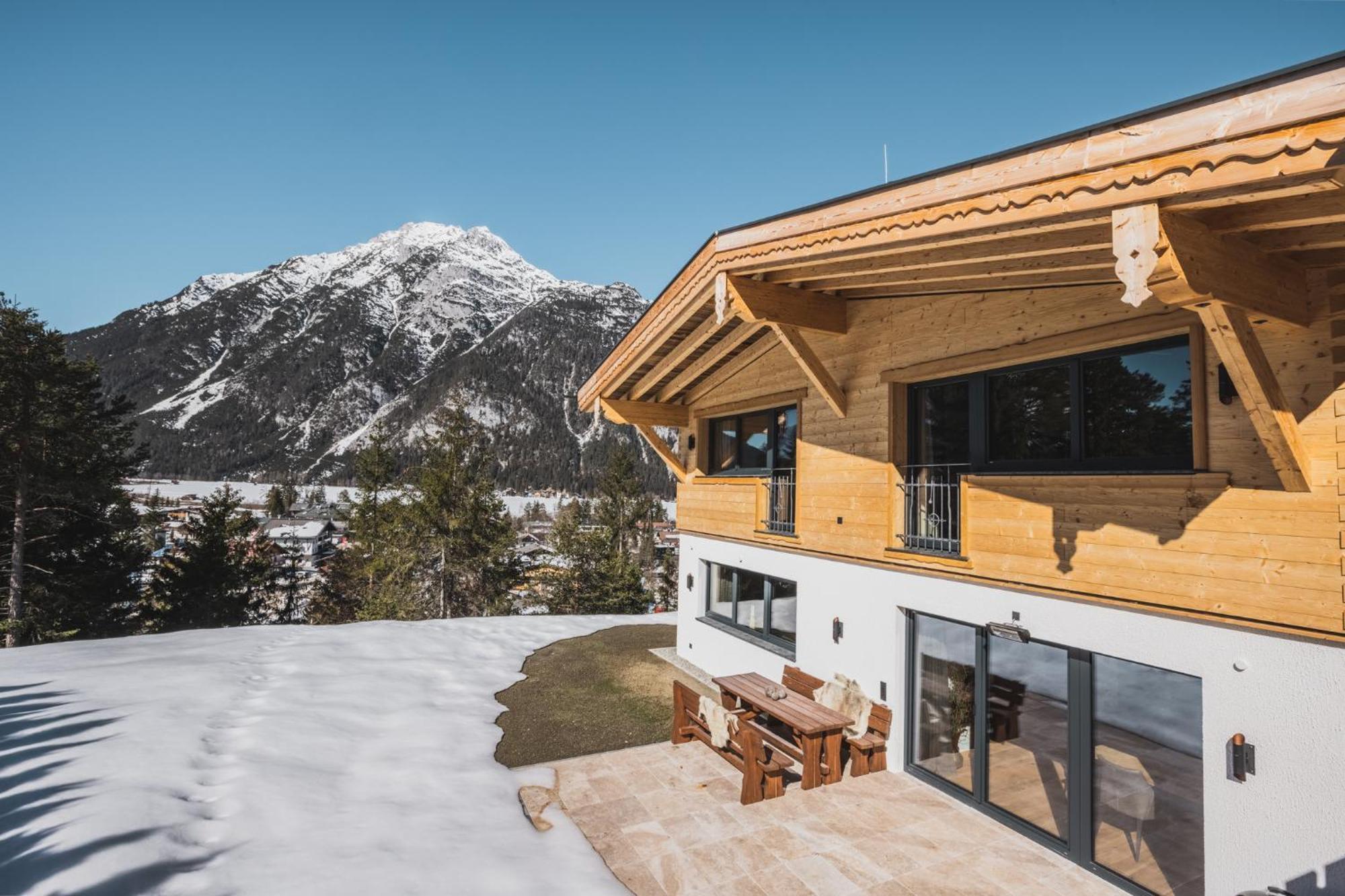Wilderer Chalets 2-4 Personen Leutasch Bagian luar foto