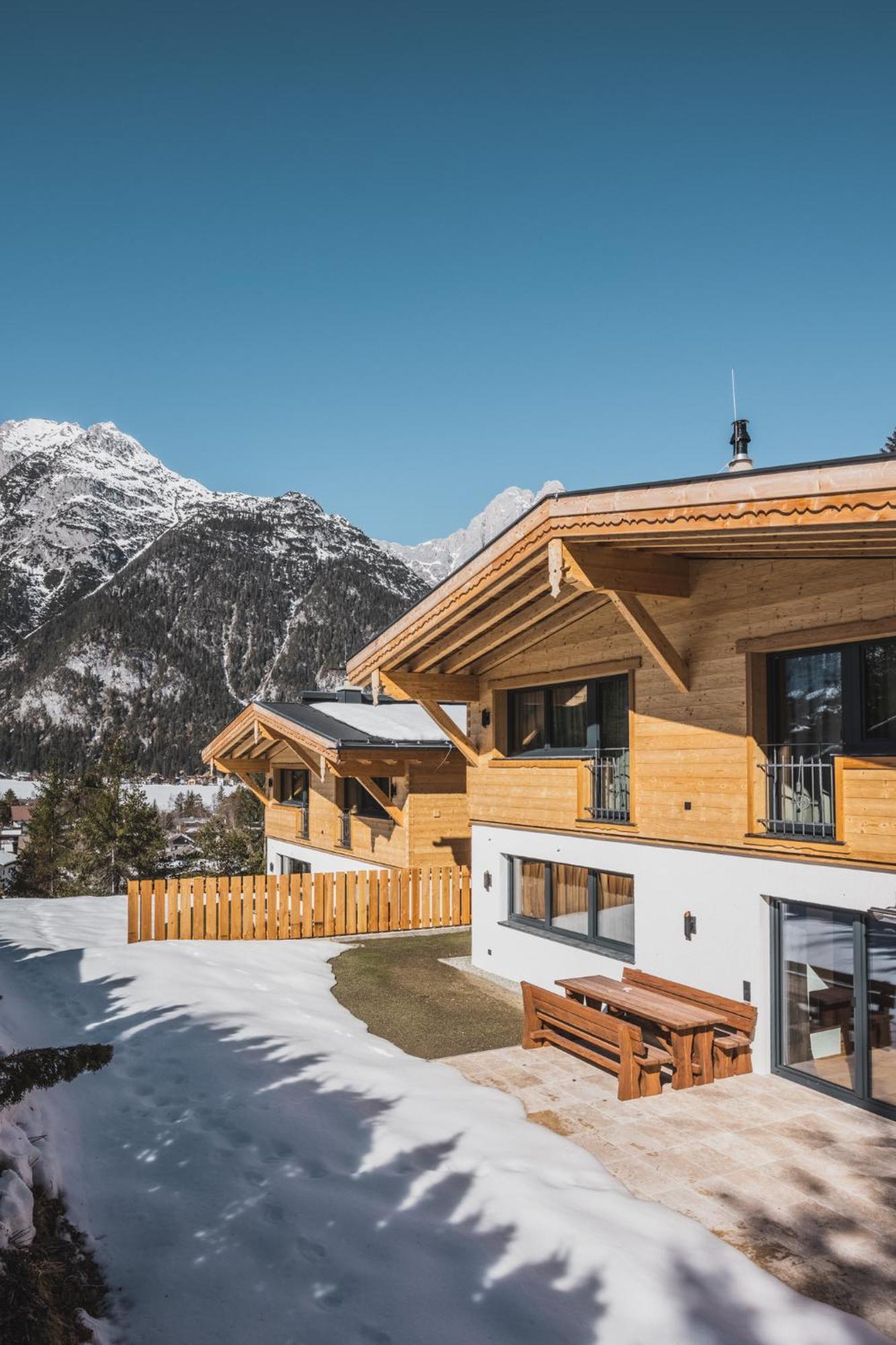 Wilderer Chalets 2-4 Personen Leutasch Bagian luar foto