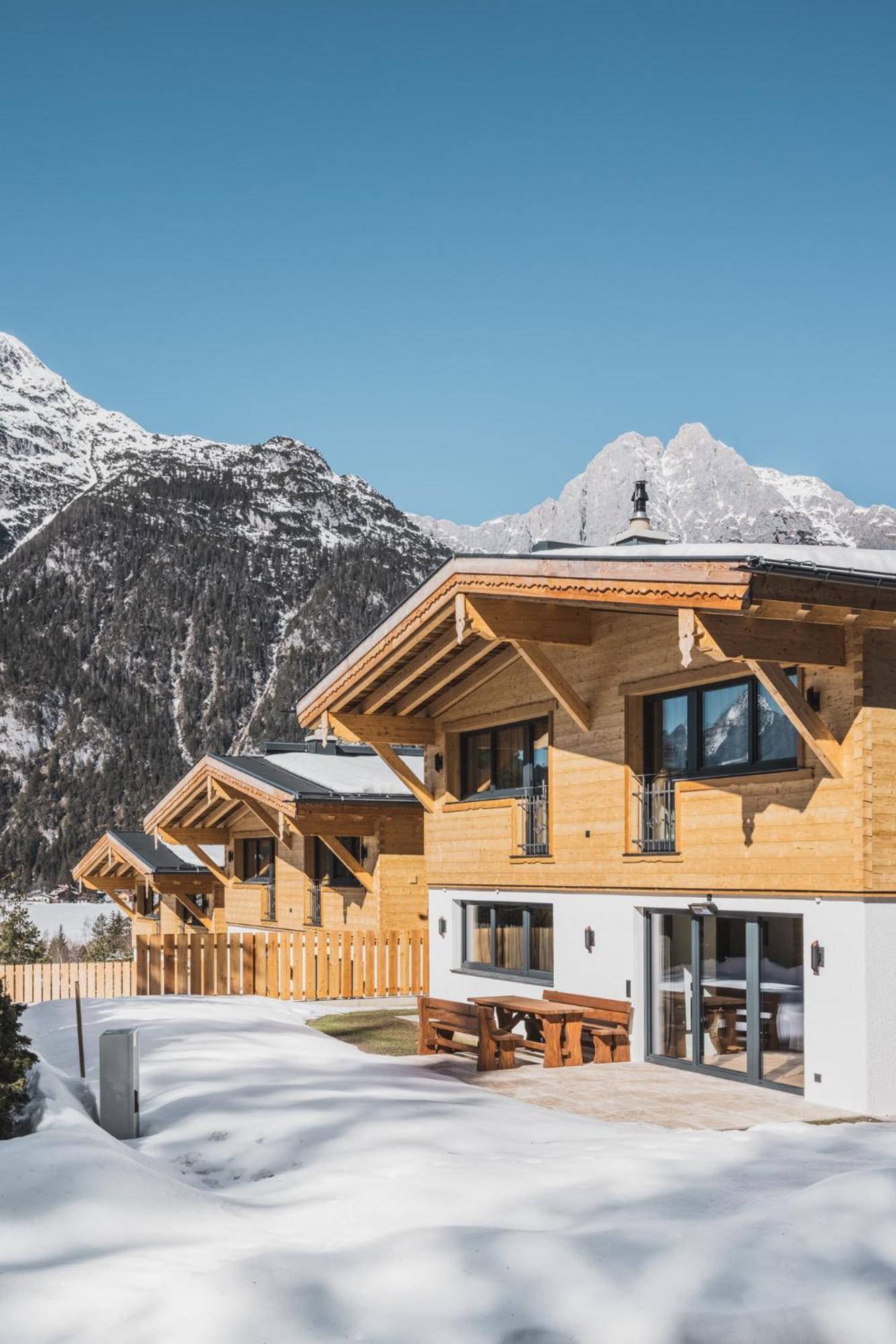 Wilderer Chalets 2-4 Personen Leutasch Bagian luar foto